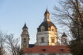 PaÃÂ¾aislis church and monastery ensemble. Spring time. Royalty Free Stock Photo