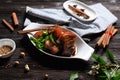 Pa-Lo Thai Braised Pork Belly , Phuket Pork Stew Royalty Free Stock Photo