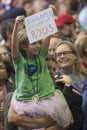 PA: Secretary Hillary Clinton Campaigns Rally in Harrisburg