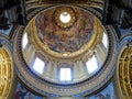 Pantheon Dome Interior, Rome Royalty Free Stock Photo
