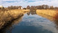 At Paar river in Schrobenhausen