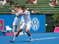 Pablo Carreno Busta of Spain winds up a forehand