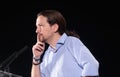 Pablo iglesias gesturing