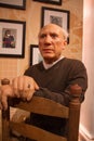 Pablo Picasso wax statue