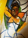 Pablo Picasso 1881-1973. School of Paris painter, sculptor, etcher, lithographer, ceramist and designer.
