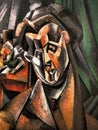 Pablo Picasso - Woman and pears. Fernande 1909 Royalty Free Stock Photo