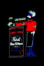 Pabst Blue Ribbon Beer Sign Las Vegas