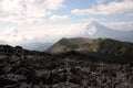 Pacaya Lava Field, Fire Volcano Royalty Free Stock Photo