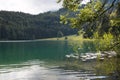 Paceful lake in the alps Royalty Free Stock Photo