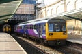 Pacer diesel multiple unit at Carlisle station