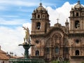 Pachacuti Statue and Cathedral