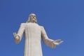 Monumental jesus christ in Pachuca, hidalgo, mexico I Royalty Free Stock Photo