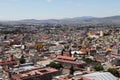 Panoramic view of Pachuca city, hidalgo, mexico II