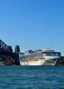 The Pacific Adventure leaves Sydney Harbor