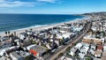 Pacific Beach at San Diego in California United States.