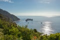 Pacific coast as seen from Knights Point Lookout, New Zealand Royalty Free Stock Photo