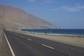 Pacific coast of Chile in the Atacama Desert