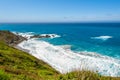 The Pacific coast and ocean, California landscape, United States Royalty Free Stock Photo