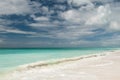 Pacific coast, turquoise water and blue sky