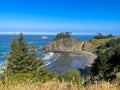 Pacific Highway Coastline Scenic View Oregon USA Royalty Free Stock Photo