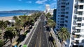 Pacific Highway at Santa Monica in Los Angeles United States.