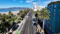 Pacific Highway at Santa Monica in Los Angeles United States.