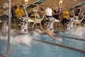 Swimming meet kamiak high school pool washington