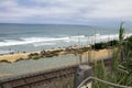 Pacific Ocean Beach at Del Mar, California Royalty Free Stock Photo