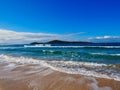 Pacific Ocean Beach and Offshore Island, Australia