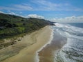 Pacific Ocean Coastline, Half Moon Bay Royalty Free Stock Photo