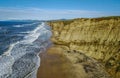 Pacific Ocean Coastline, Half Moon Bay Royalty Free Stock Photo