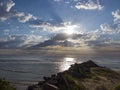 Pacific ocean off the east Australian