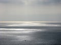 Pacific ocean seascape from bridge of container ship 2