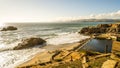 Pacific Ocean Sutro baths Royalty Free Stock Photo