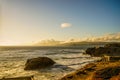 Pacific Ocean Sutro baths Royalty Free Stock Photo