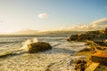 Pacific Ocean Sutro baths Royalty Free Stock Photo