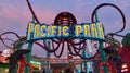 Pacific Park neon sign