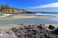 Pacific Rim National Park with Rugged Coast, Western Vancouver Island, British Columbia Royalty Free Stock Photo