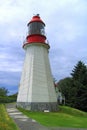 Pachena Lighthouse along West Coast Trail, Pacific Rim National Park, Vancouver Island, British Columbia Royalty Free Stock Photo