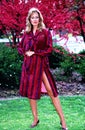 Pacific Southwest Airlines (PSA) Flight Attendant models new Uniform in 1989 .