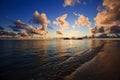 Pacific sunrise at lanikai beach, hawaii