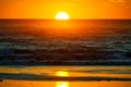 Pacific Sunset Royalty Free Stock Photo