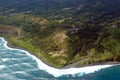 Pacific surf pounds the Maui coastline