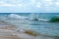 Pacific waves Royalty Free Stock Photo
