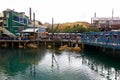 Pacific Wharf area in Disney's California Adventure Park Royalty Free Stock Photo