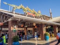 Pacific Wharf restaurant, Disney California Adventure Park Royalty Free Stock Photo