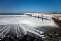 Pacifica Pier on a sunny day.