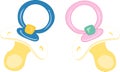 Pacifiers Royalty Free Stock Photo