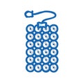 pack battery icon doodle illustration Royalty Free Stock Photo