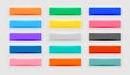 pack of blank web button icon for UI/UX app design Royalty Free Stock Photo